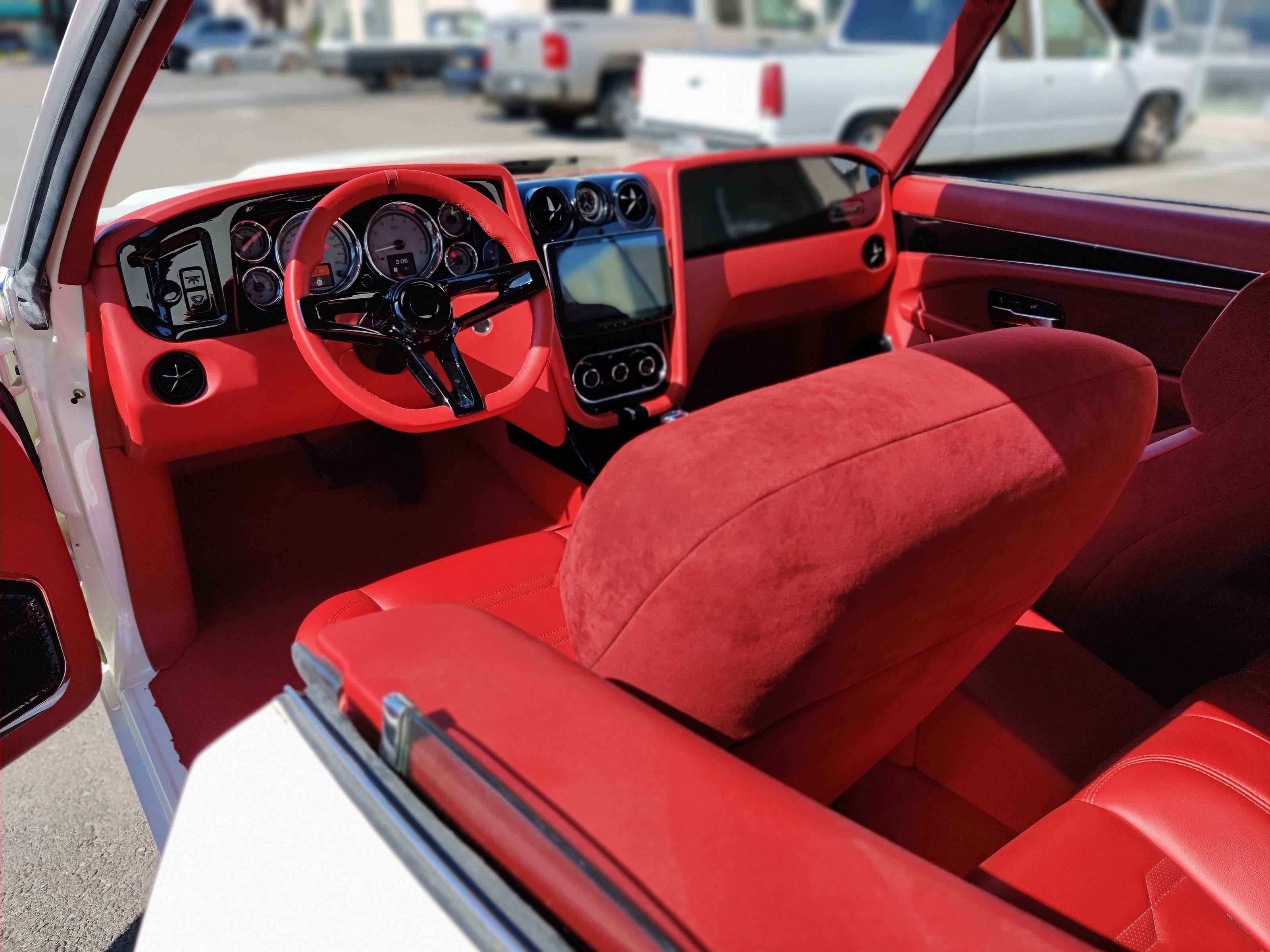 Custom car interior design